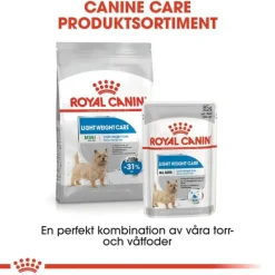 Royal Canin Light Weight Care Mini Adult torrfoder för hund