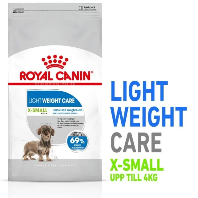 Royal Canin Light Weight Care X-small Adult torrfoder för hund