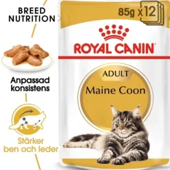 Royal Canin Maine Coon Adult Gravy våtfoder för katt 12 x 85 g
