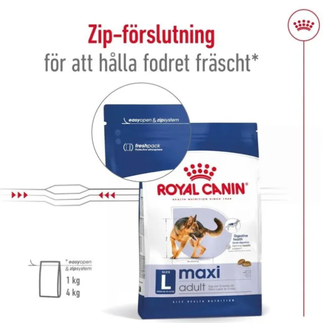 Royal Canin Maxi Adult torrfoder för hund