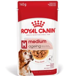 Royal Canin Medium Ageing Gravy våtfoder för hund 10x140g