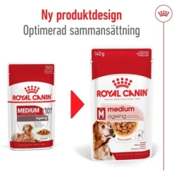 Royal Canin Medium Ageing Gravy våtfoder för hund 10x140g