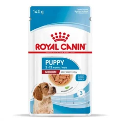 Royal Canin Medium Puppy Gravy våtfoder för hundvalp 10x140g