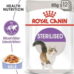 Royal Canin Sterilised Jelly Adult våtfoder för katt 12x85 g