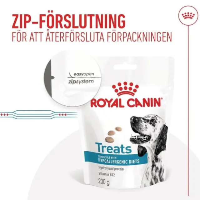 Royal Canin Veterinary Diets Dog Hypoallergenic Treats 230 g