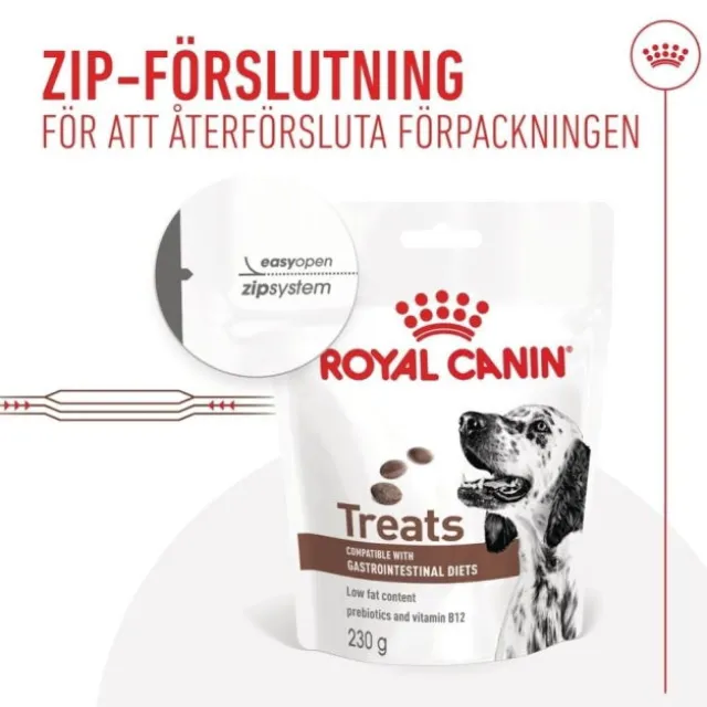 Royal Canin Veterinary Diets Dog Gastrointestinal Treats 230 g