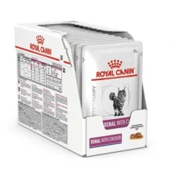 Royal Canin Veterinary Diets Cat Renal with Chicken 12x85 g