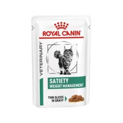 Royal Canin Veterinary Diets Cat Satiety Weight Management Gravy 12x85 g