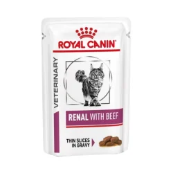 Royal Canin Veterinary Diets Cat Renal with Beef 12x85 g