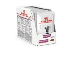 Royal Canin Veterinary Diets Cat Renal with Beef 12x85 g