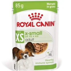 Royal Canin X-Small Adult Gravy våtfoder för hund 12 x 85 g