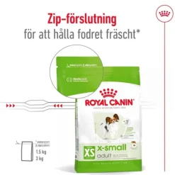 Royal Canin X-Small Adult torrfoder för hund