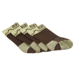 Ruffwear Bark'n'Boot Hundsocka Brun 4-pack