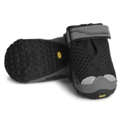 RuffWear Grip Trex Hundskor Svart 2-pack