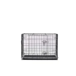 Savic Dog Cottage Hundbur Metall Svart