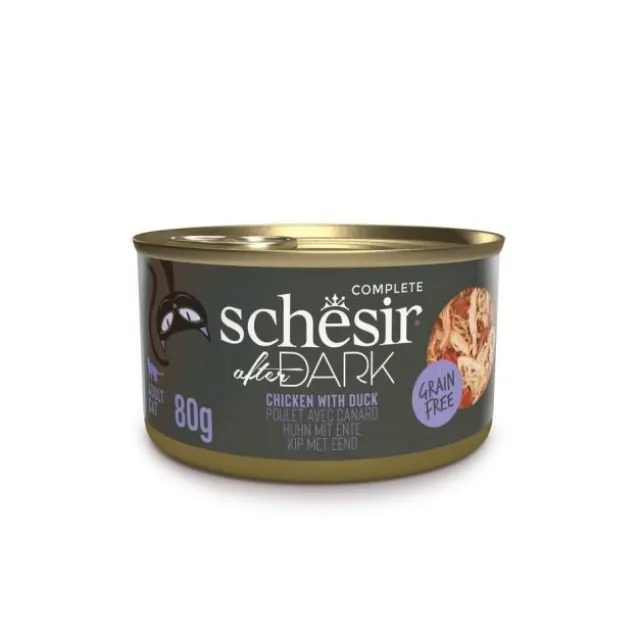 Schesir Cat Adult After Dark Chicken & Duck 80 g