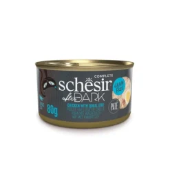 Schesir Cat Adult After Dark Paté Chicken & Quail Egg 80 g