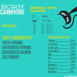 Schesir Cat Adult Born Carnivore Herring & Salmon