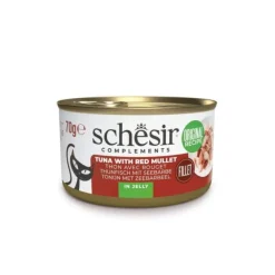 Schesir Cat Adult Complements Tuna & Red mullet in Jelly 70 g