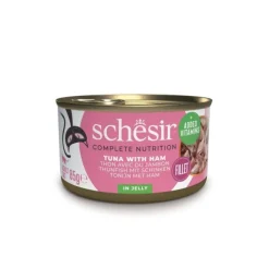 Schesir Cat Adult Tuna & Ham in Jelly 85 g
