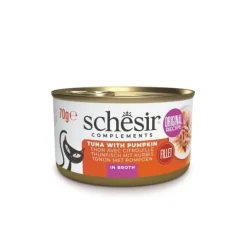Schesir Cat Adult Tuna & Pumpkin in Broth 70 g