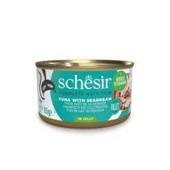 Schesir Cat Adult Tuna & Sea bream in Jelly 85 g