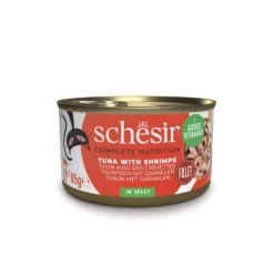 Schesir Cat Adult Tuna & Shrimps in Jelly 85 g