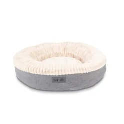 Scruffs Ellen Donut Hundbädd/Kattbädd Grå
