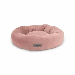 Scruffs Oslo Rund Hundbädd Rosa 65 cm
