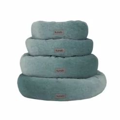 Scruffs Oslo Rund Hundbädd Turkos 75 cm