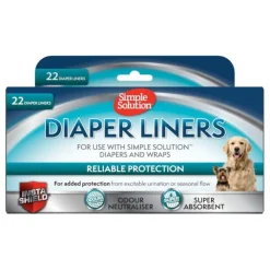 Simple Solution Diaper Liners Trosskydd till Hund 22-pack