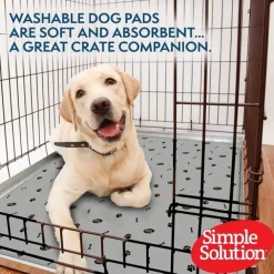 SimpleSolution Washable Dog Pads 2-pack