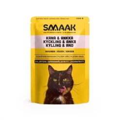 SMAAK Cat Adult Kyckling & Anka 100 g