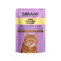 SMAAK Cat Adult Sterilized Kyckling 100 g