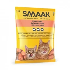 SMAAK Cat & Kitten Raw Complete Kyckling & Gris 1 kg