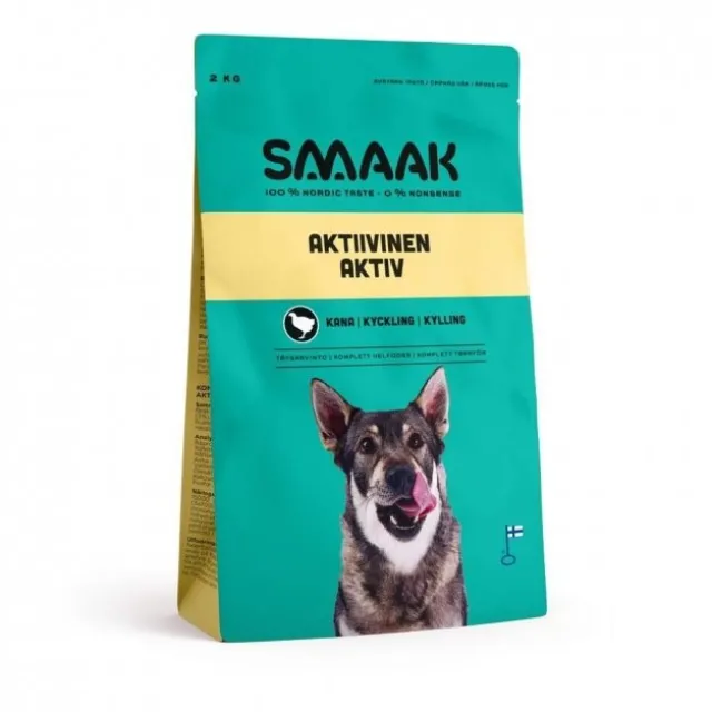 SMAAK Dog Adult Aktiv Kyckling
