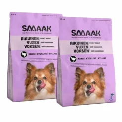 SMAAK Dog Adult Small Breed Kyckling 2 x 8 kg