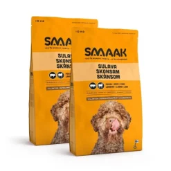 SMAAK Dog Adult Spannmålsfri Skonsam Gris & Lamm 2 x 10 kg