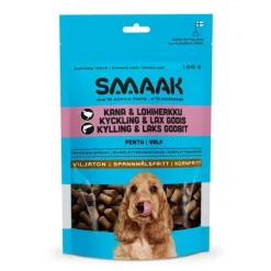 SMAAK Puppy Valpgodis Kyckling & Lax 100 g