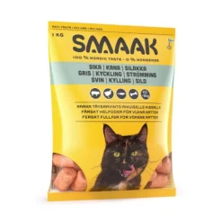 SMAAK Raw Cat Adult Complete Gris, Kyckling & Strömming 1 kg