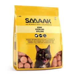 SMAAK Raw Cat Adult Complete Kyckling 1 kg
