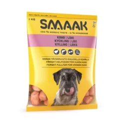SMAAK Raw Dog Adult Complete Kyckling & Lax 1 kg