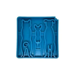 SodaPup Slow Feeder Waiting Dogs Blå 20 cm
