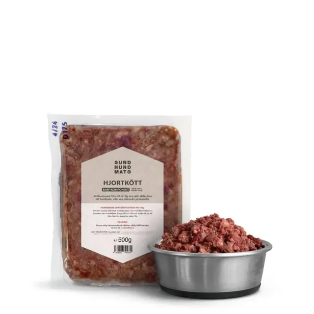 Sund Hundmat Hjortkött 500 g