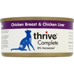 Thrive Adult Chicken & Chicken Liver 75 g