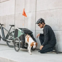 Thule Bexey Cykelvagn till Hund Grön