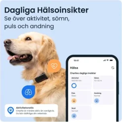 Tractive Dog 6 GPS Hund Svart