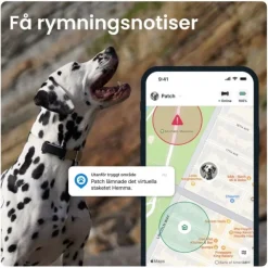 Tractive Dog 6 GPS Hund Svart