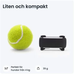 Tractive Dog 6 GPS Hund Svart