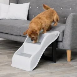 Trixie Hundtrappa Ljusgrå